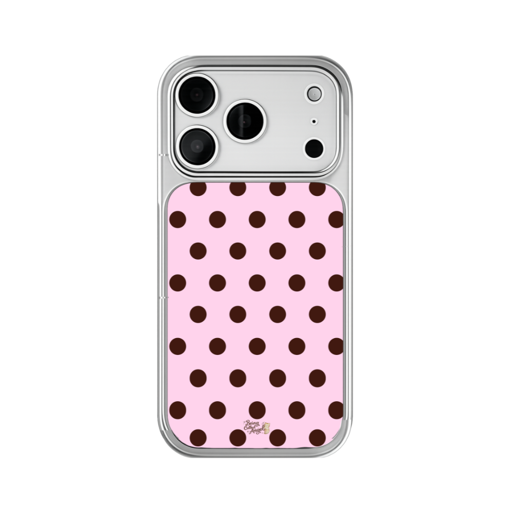 PRE-ORDER Pink Polka Dot Phone Case